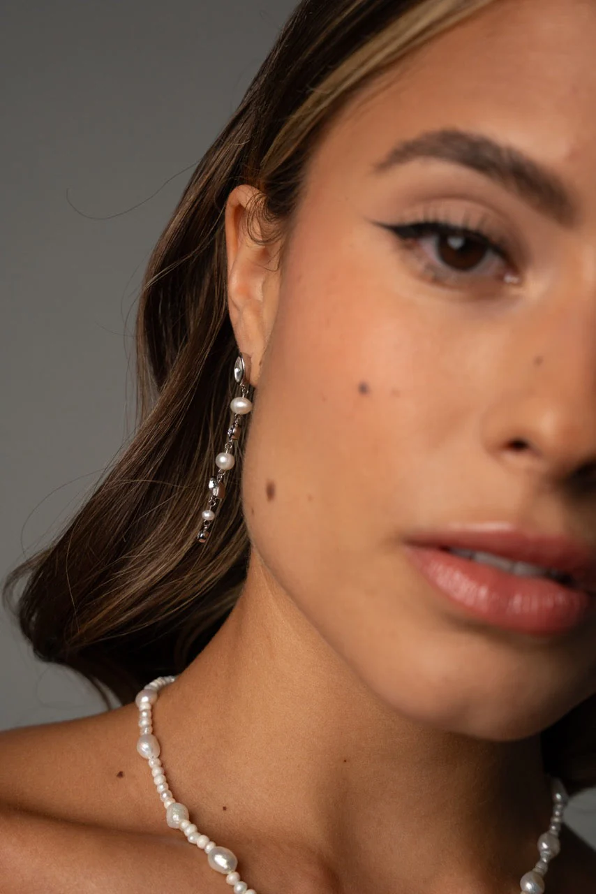 Adorn Earrings Silver - Image 3