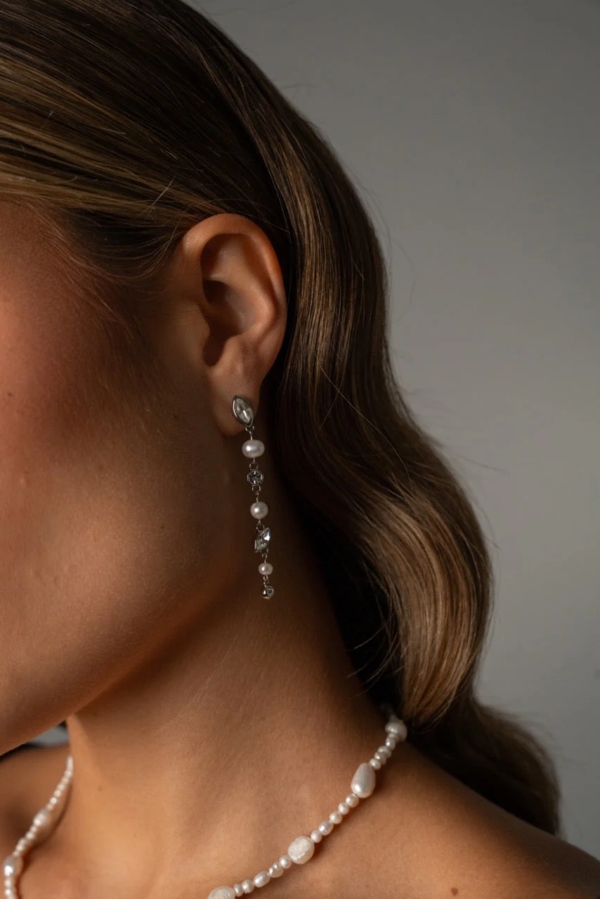 Adorn Earrings Silver - Image 4