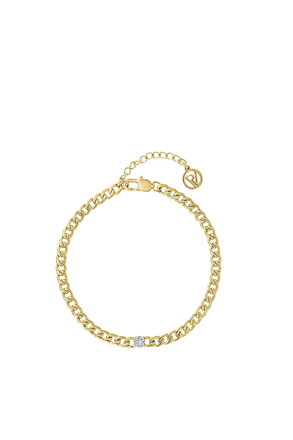 Brilliant Curb Bracelet
