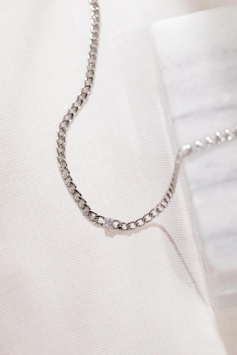 Brilliant Curb Necklace - Image 3