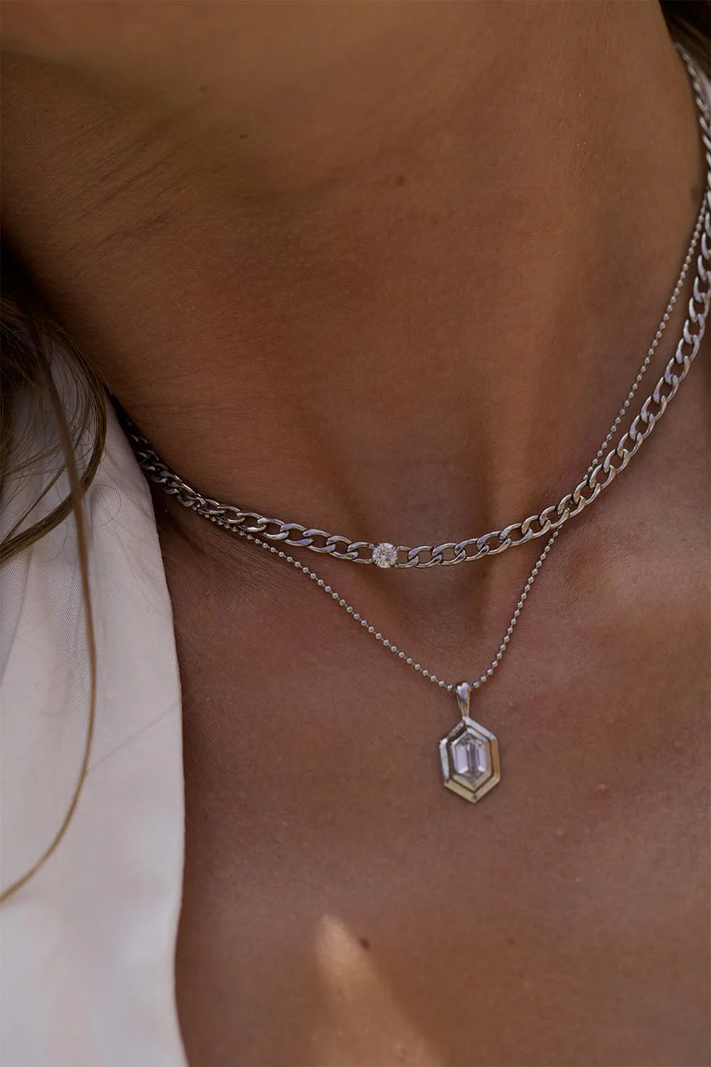 Brilliant Curb Necklace - Image 4