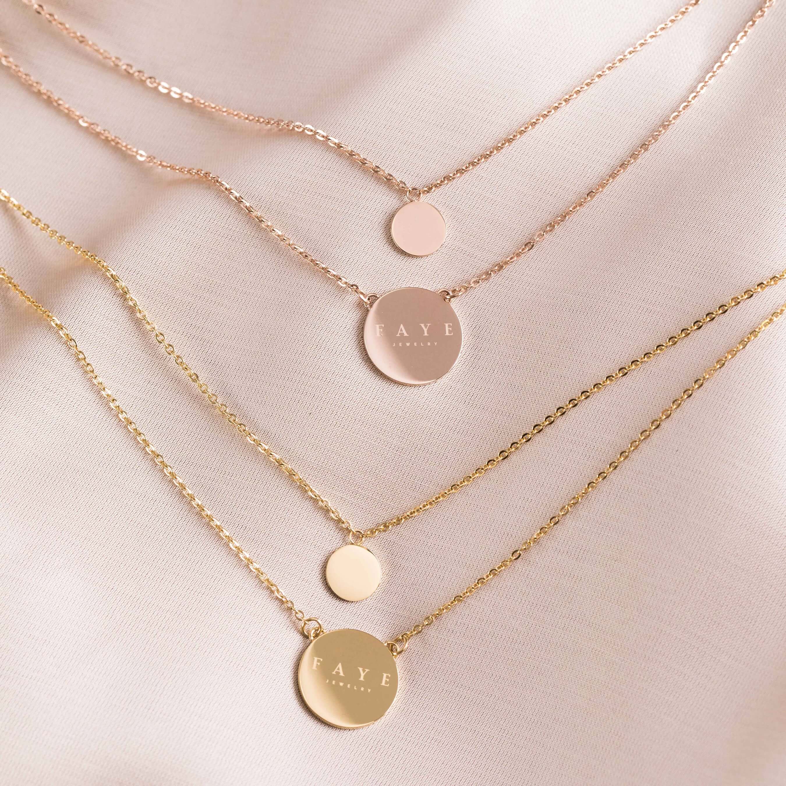 Double Coin Necklace - Image 2