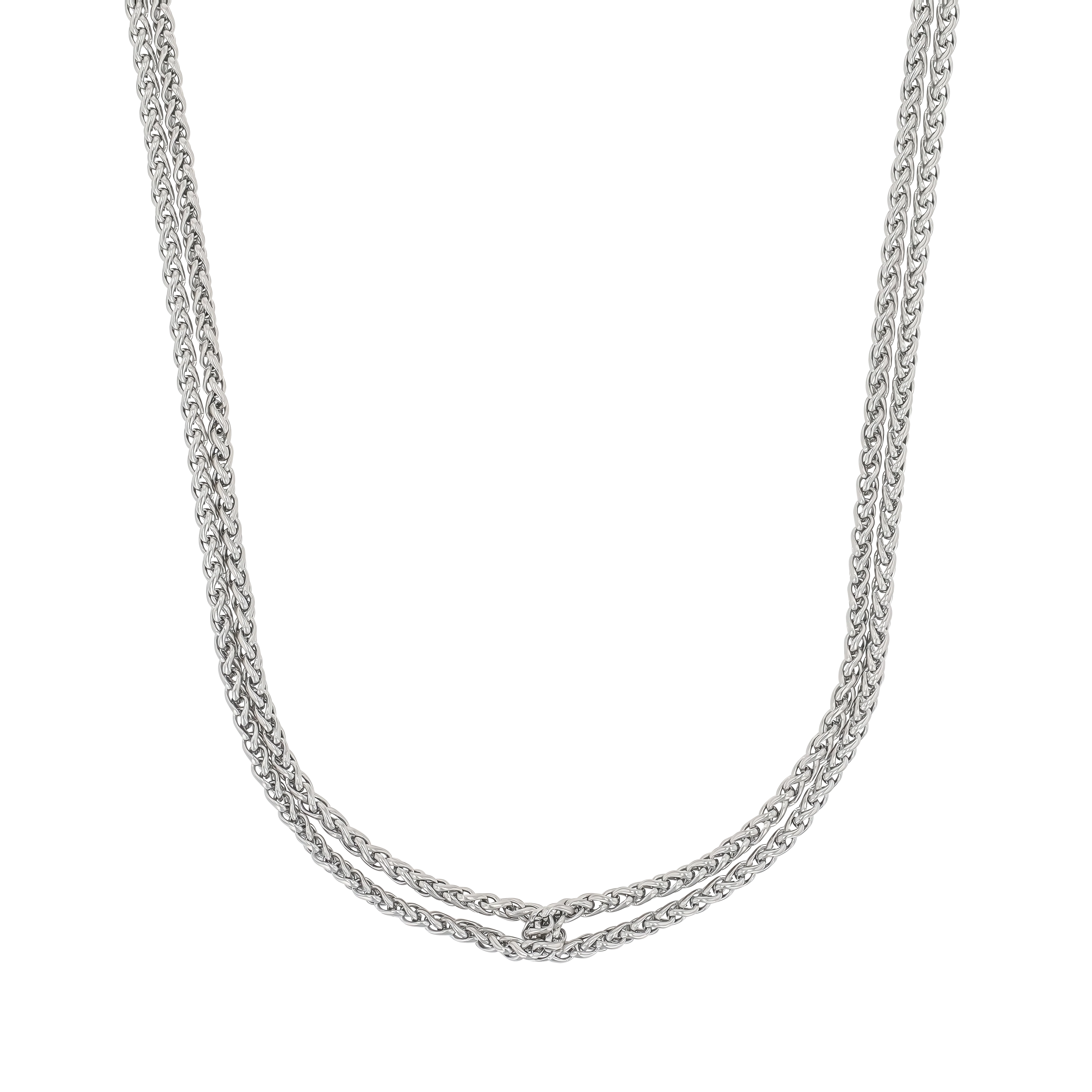 Double Fox Chain Necklace - Image 5