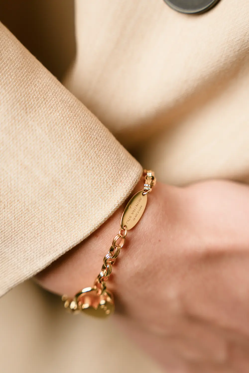 Engravable Heart & Soul Bracelet - Image 4