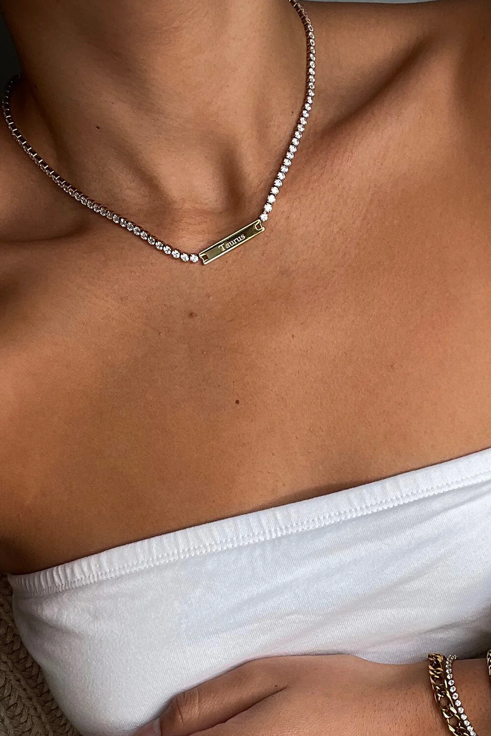 Engravable Tennis Necklace - Image 3