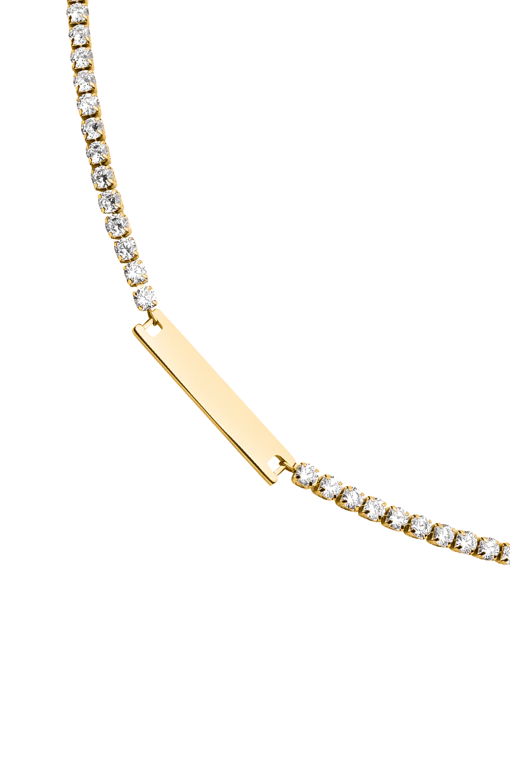 Engravable Tennis Necklace - Image 7