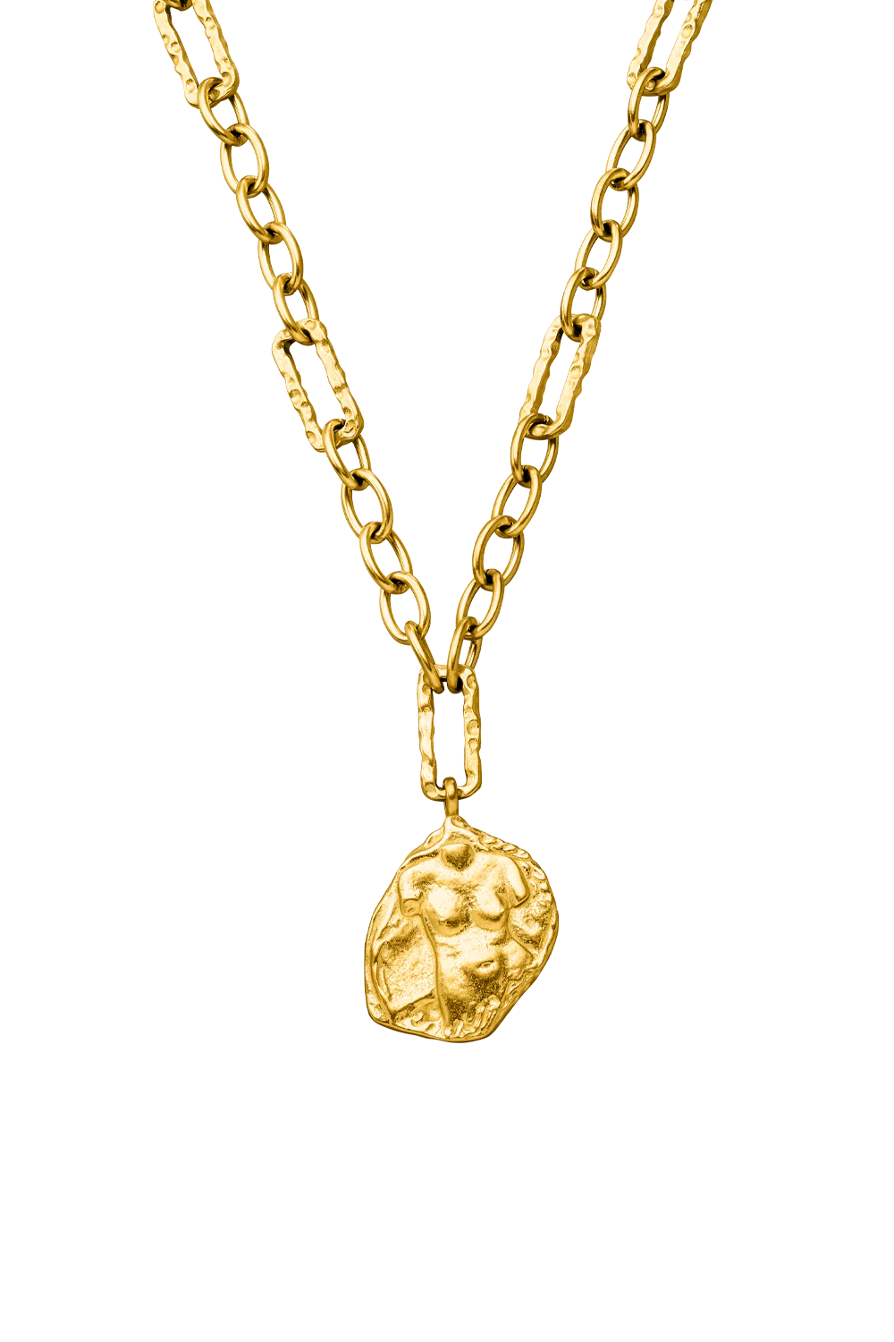 Female Antique Coin Necklace