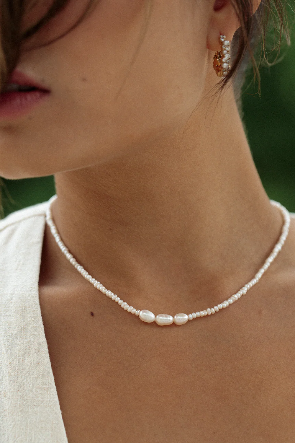 Freshwater Pearl Necklace - Image 3