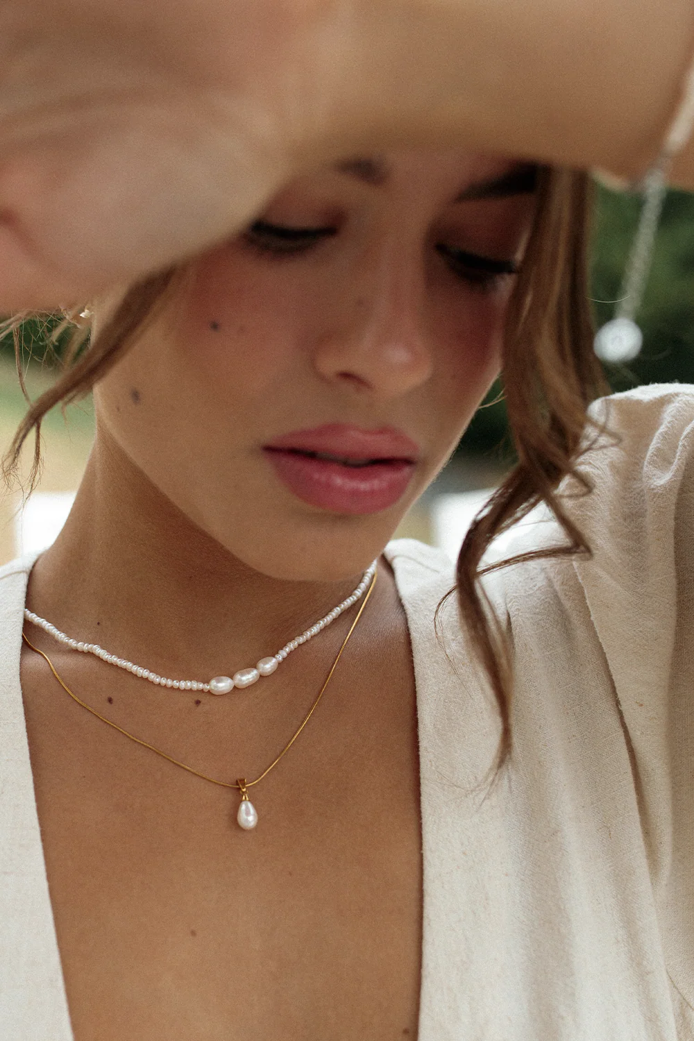 Freshwater Pearl Necklace - Image 4
