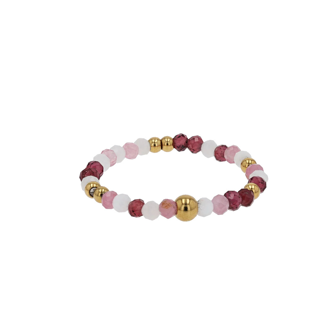 Lola Gemstone Beaded Ring - Image 4