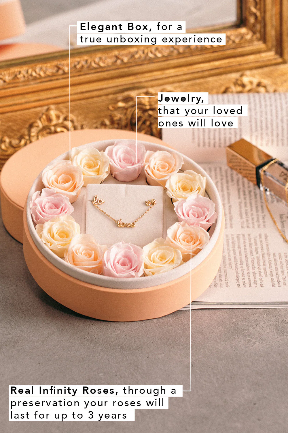 Love Rosebox Round - Image 4