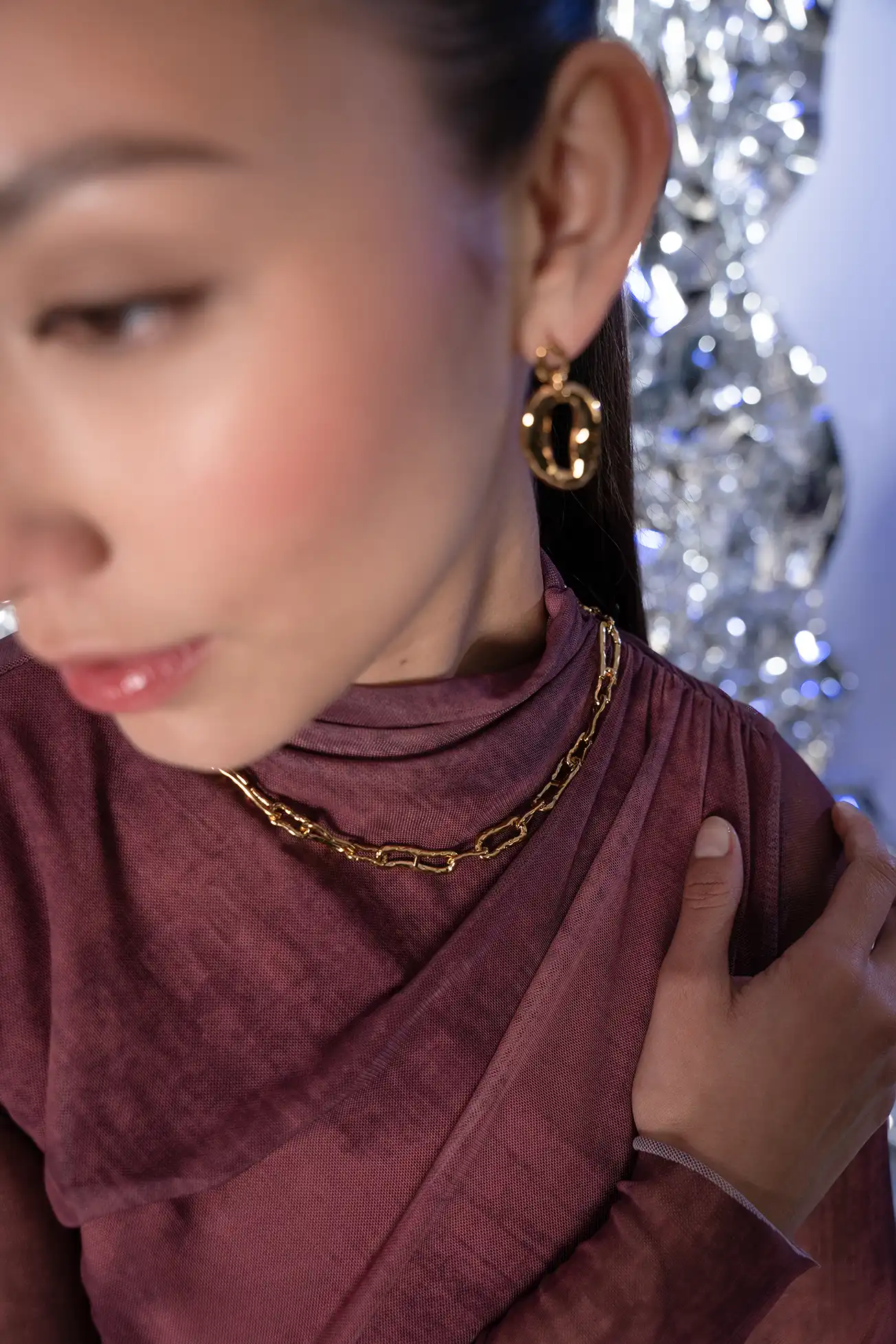 Molten Chunky Necklace - Image 5