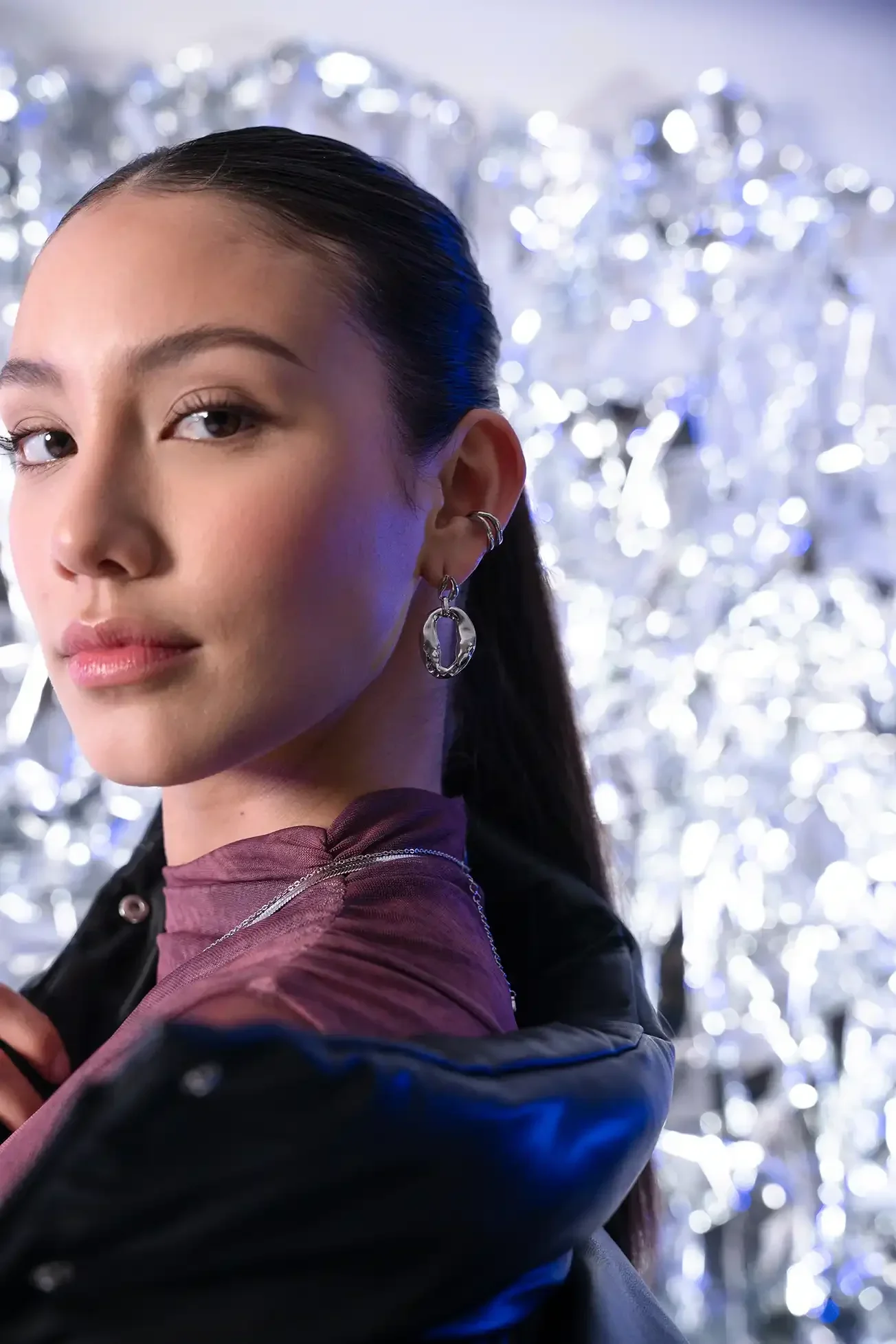 Molten Statement Earring - Image 4