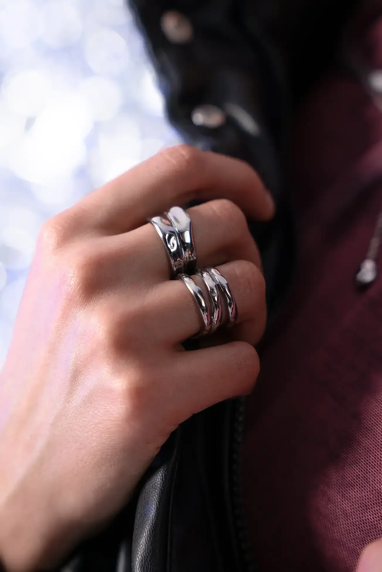 Molten Triple Ring - Image 4