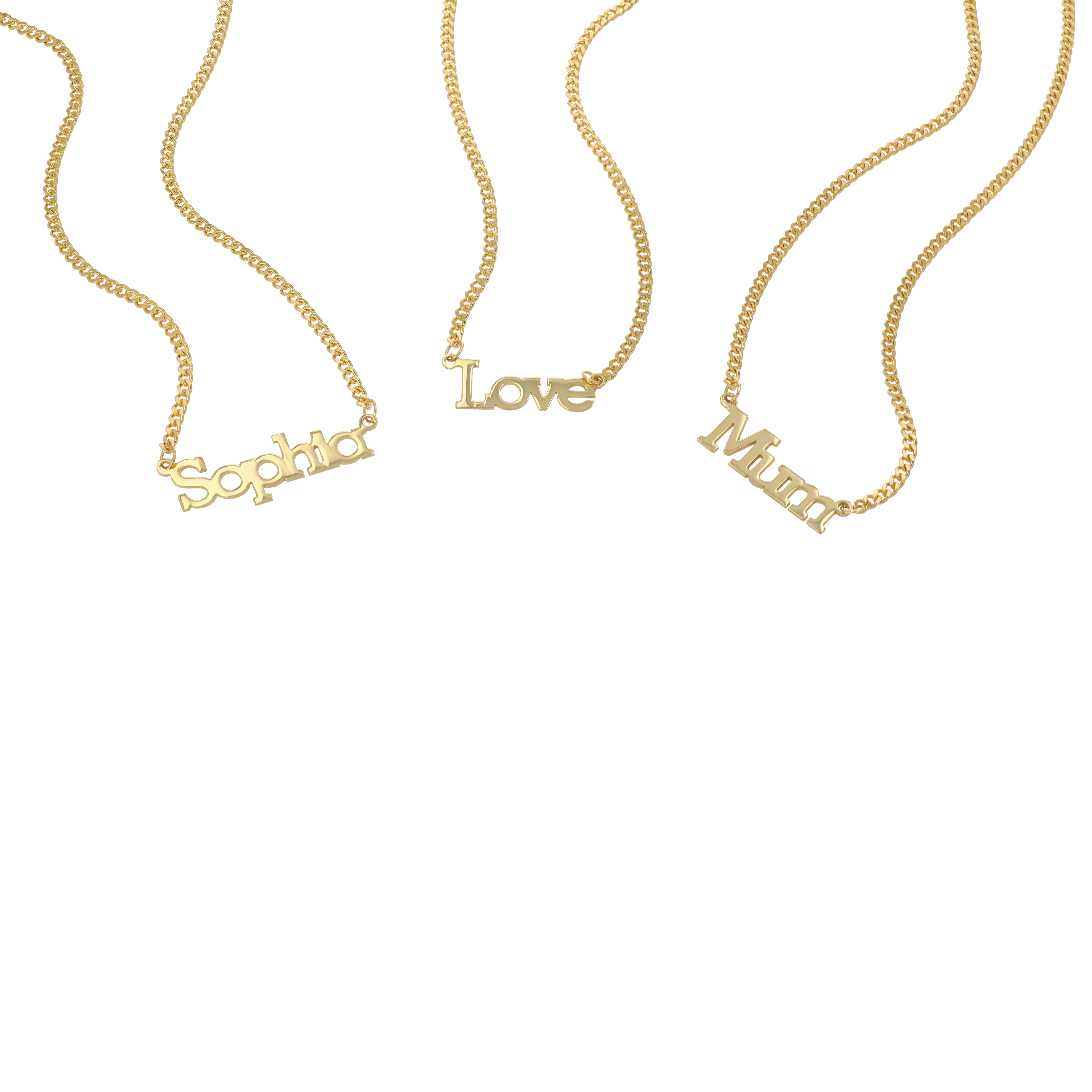 Name Necklace Bold - Image 5