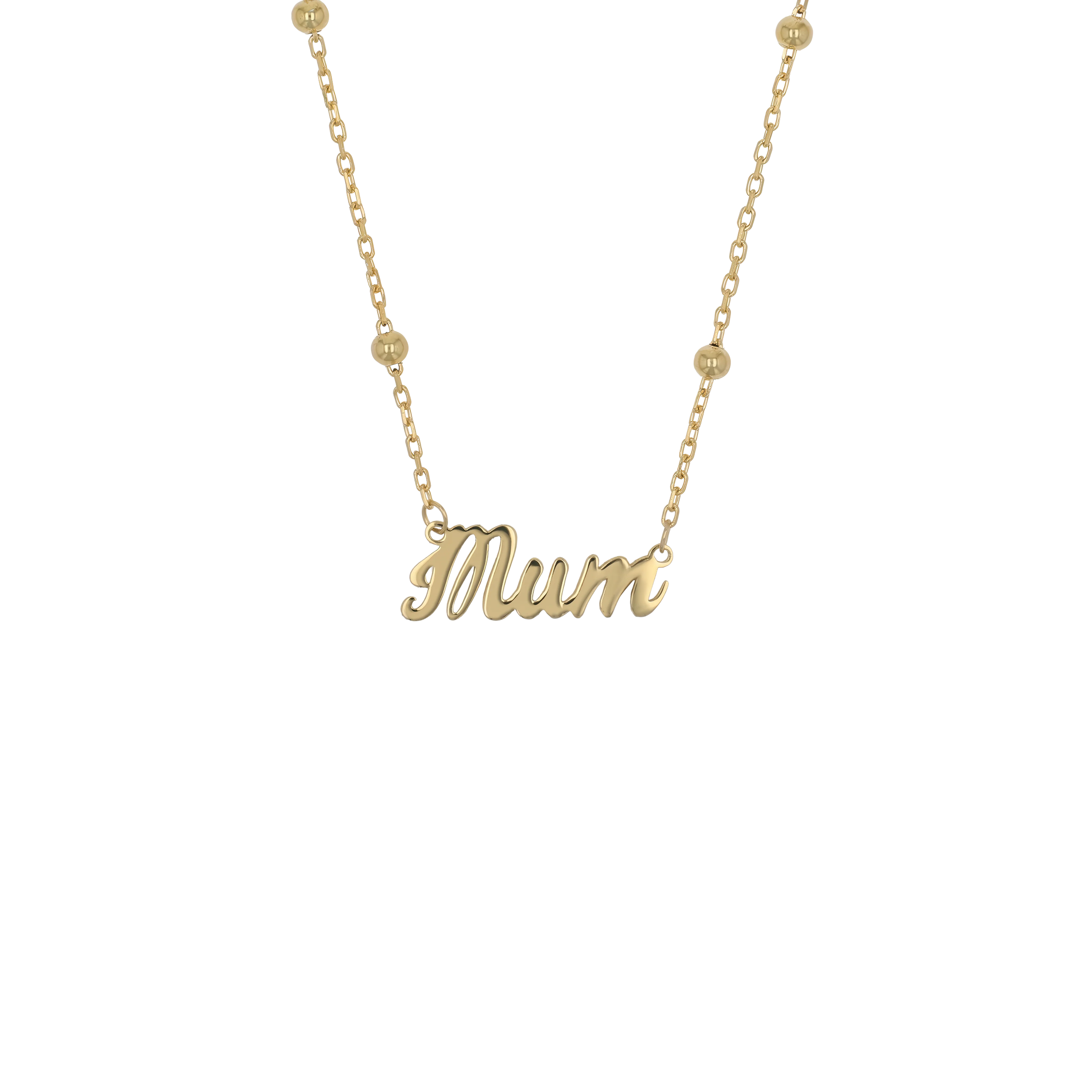 Name Necklace Curved - Image 4