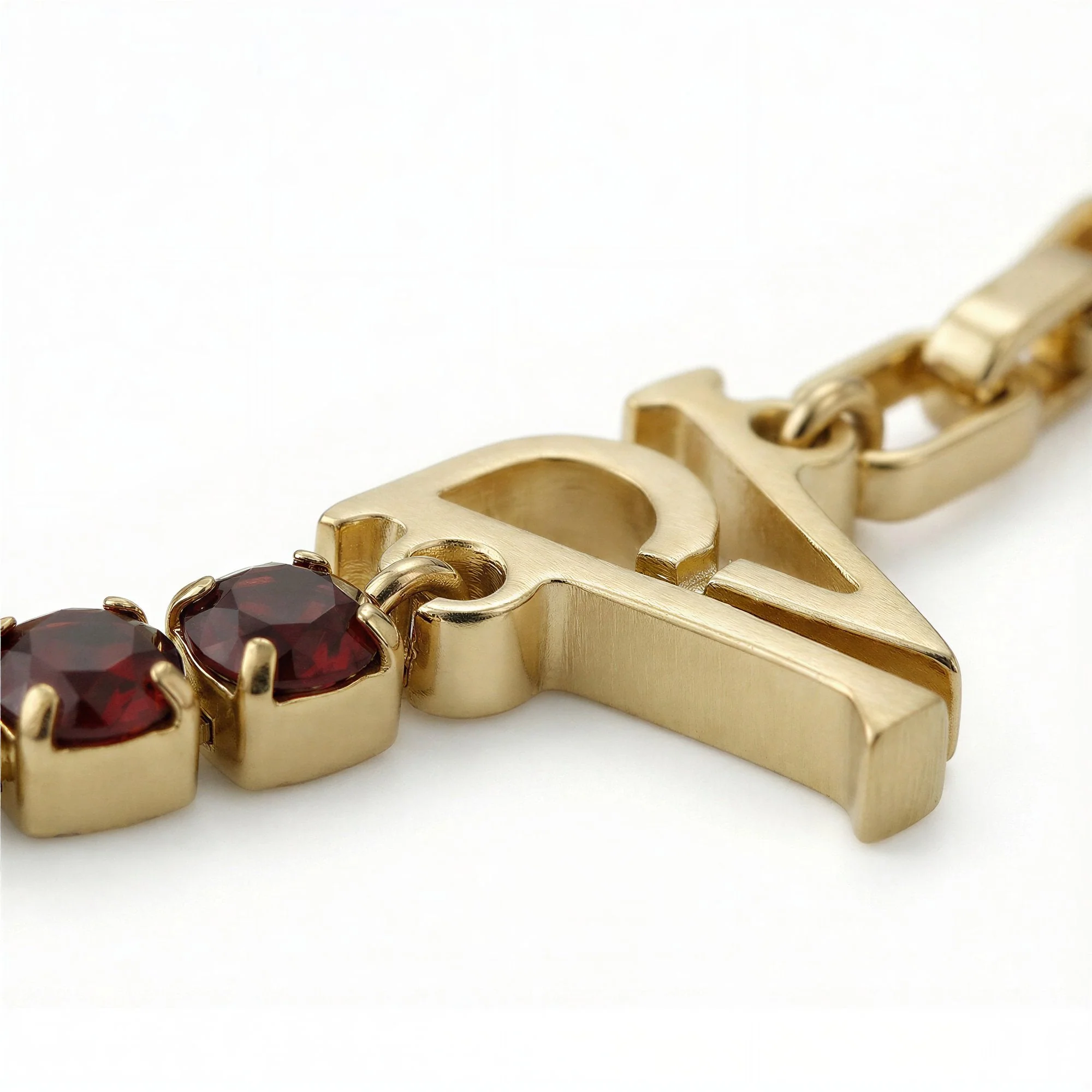 PV Tennis & Chain Necklace - Image 3