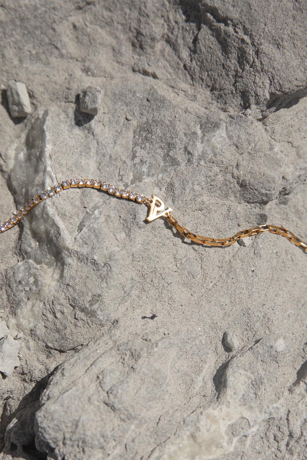 PV Tennis & Chain Necklace - Image 3