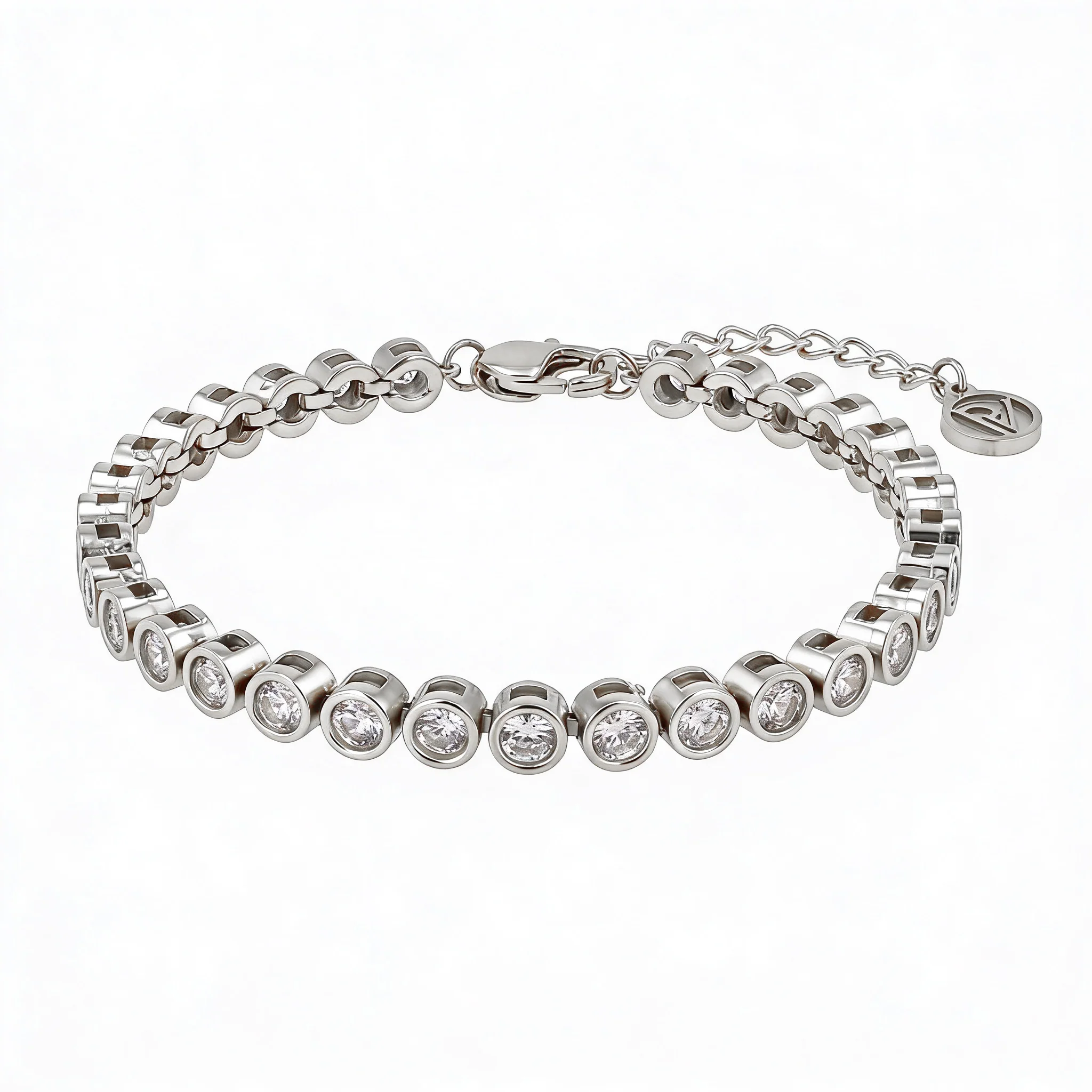 Round Tennis Bracelet - Image 3