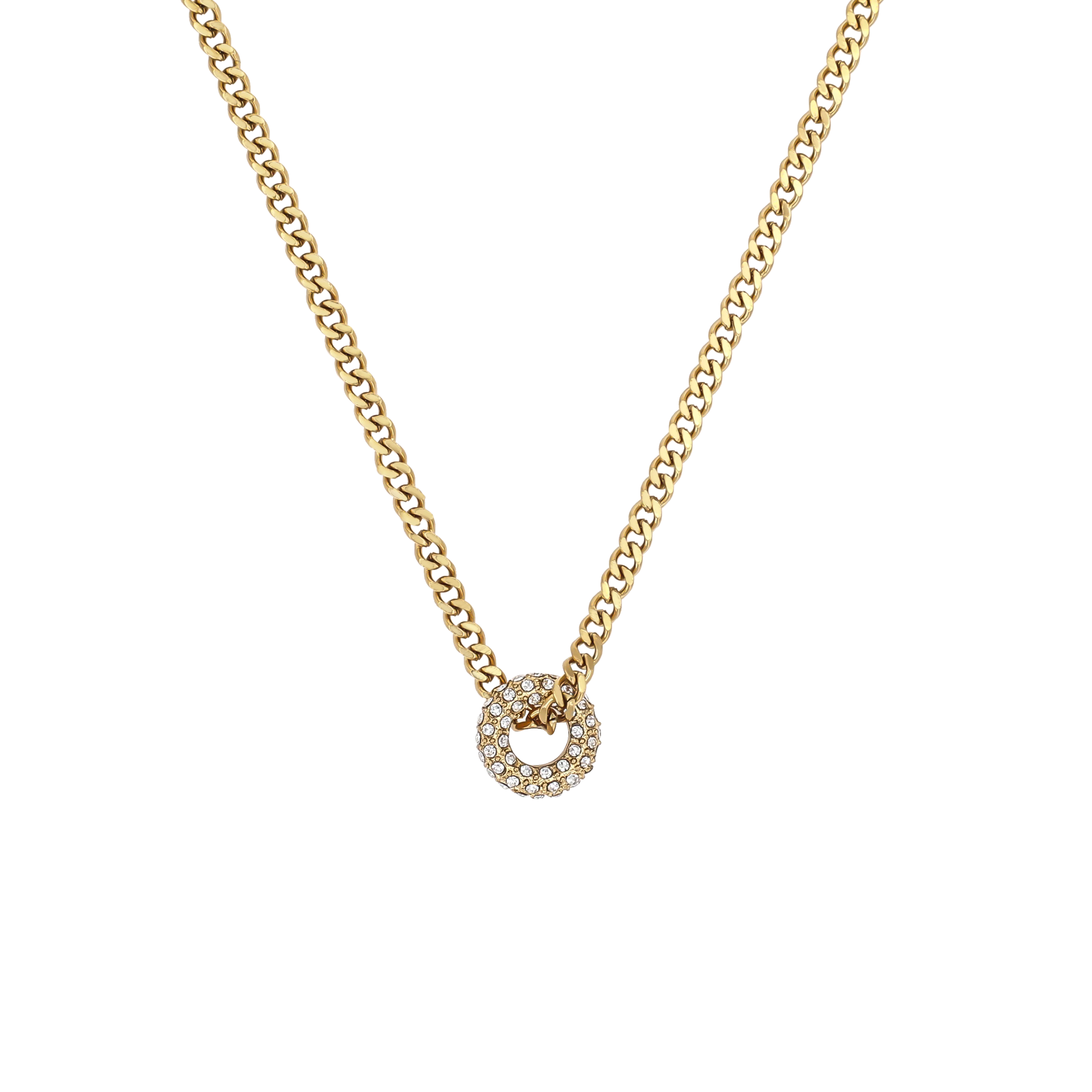 Sparkling Donut Necklace - Image 4